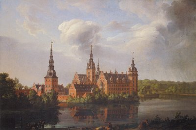 フレデリクスボー城 作： Johan Christian Dahl